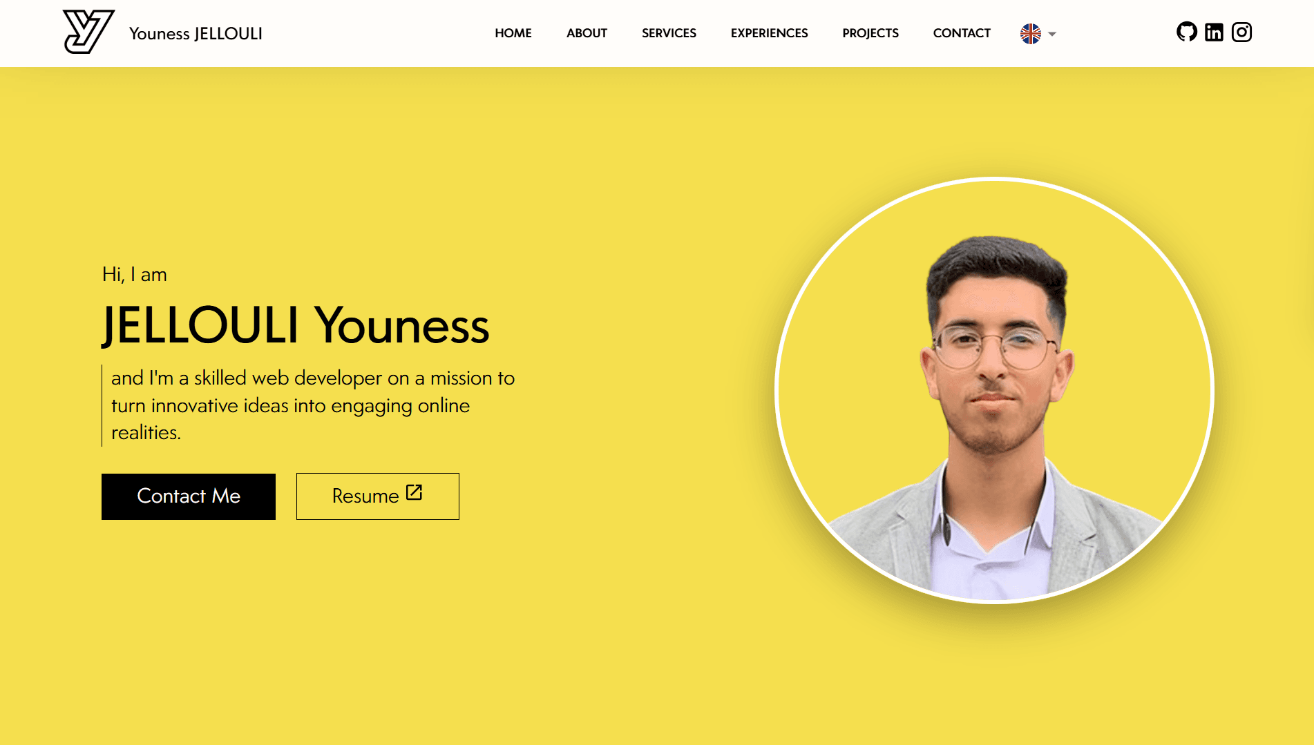 Personal Portfolio v1 (Old)